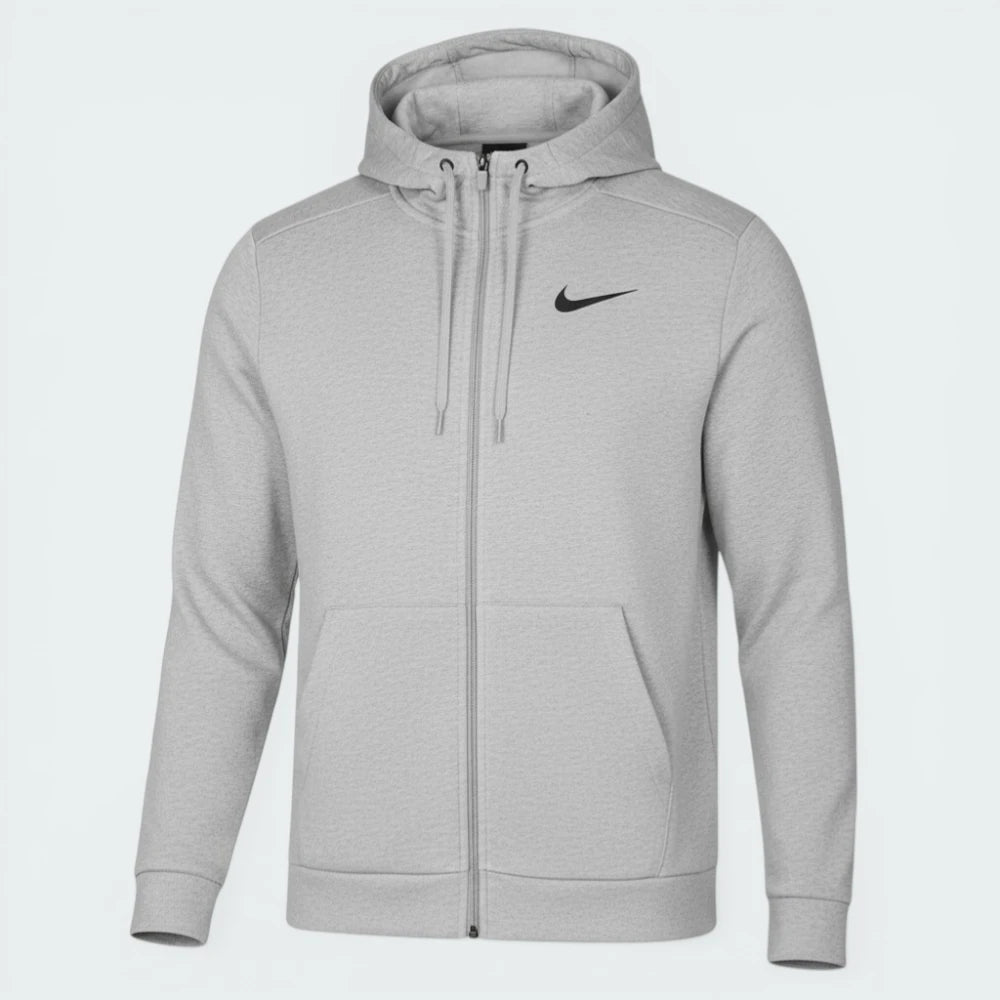 Three-quarter view of the hoodie, emphasizing the ribbed cuffs and the split kangaroo pocket.