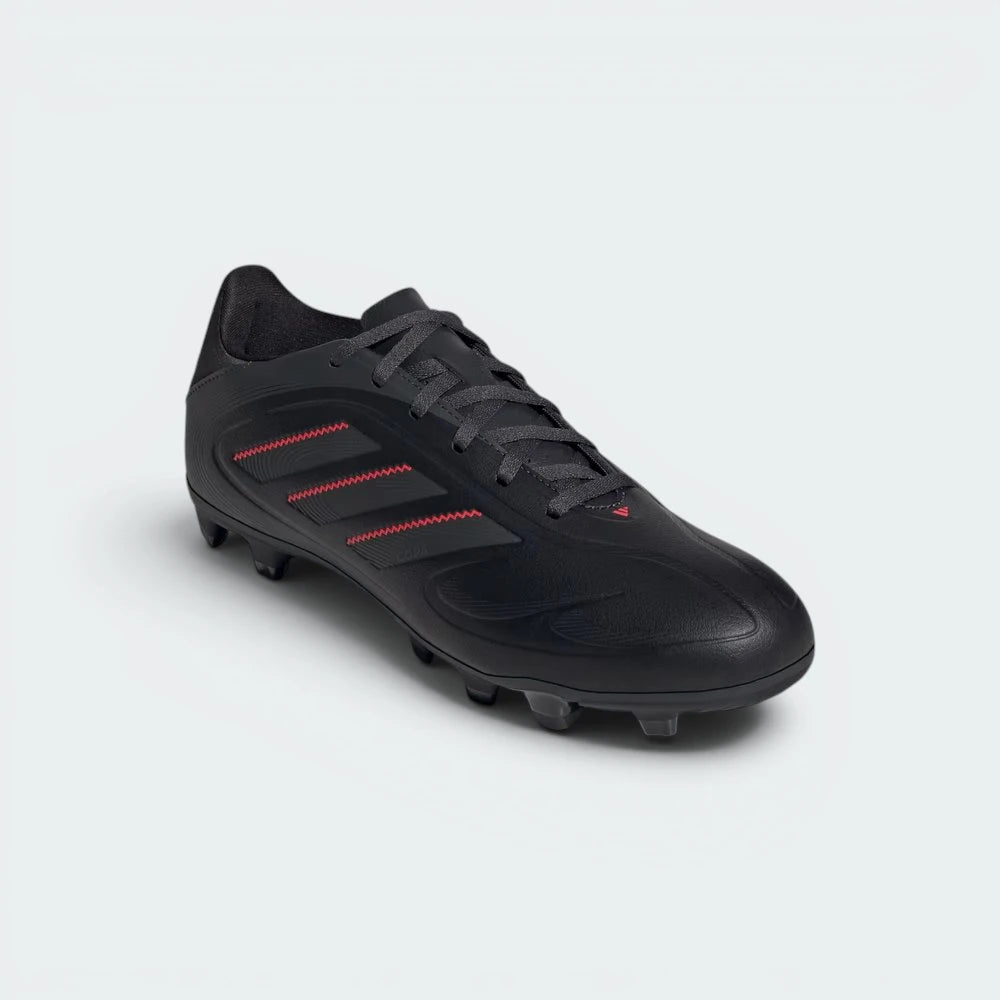 Emphasising the locked-in low-profile silhouette and the professional "Carbon" colour depth.