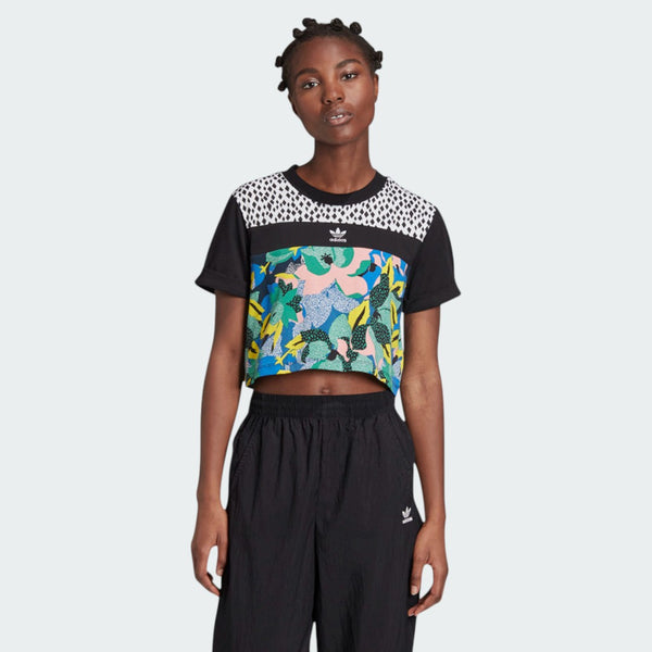 Adidas X Her Studio London Cropped Tee - Multi GC6832