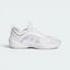 Highlights the high-velocity lines of the Lightstrike midsole tooling and the professional depth of the pristine white synthetic leather paneling.