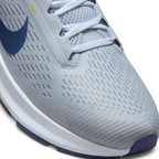 Close-up of the front, showing the fine detail of the engineered Pure Platinum mesh and the sturdy eyelets for a locked-in fit.