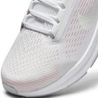 Close-up of Nike Air Zoom Structure 24 Women's trainers showing engineered mesh and lacing system