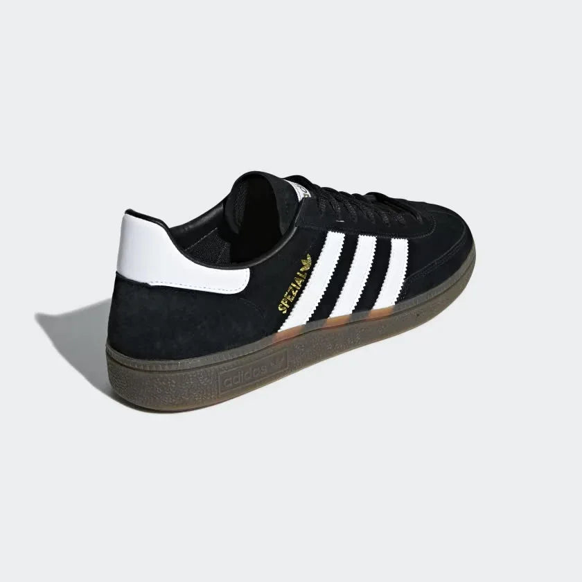 Back view of adidas Handball Spezial Men's shoes with heel tab and Spezial branding detail