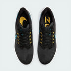 Top-down view of the pair, highlighting the Anthracite mesh texture and the integrated Flywire cables under the laces.