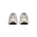 Rear view of the Nike Air Zoom Pegasus 39 Women's grey running trainers, focusing on the supportive heel collar and design for smooth transitions.