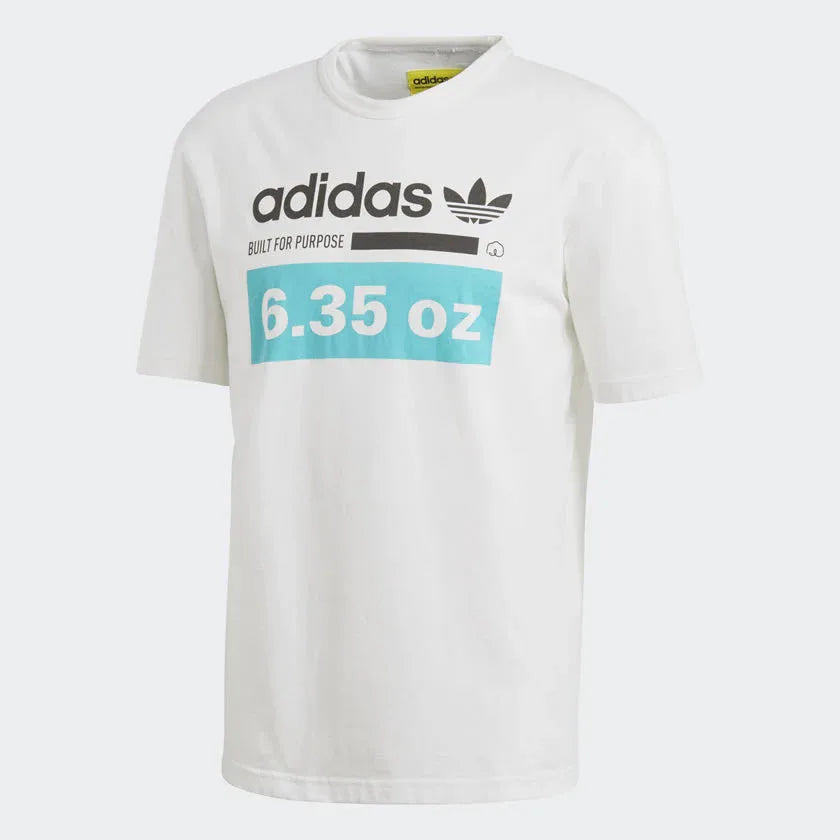adidas Kaval GRP T-Shirt Men's Cloud White/Hir Aqua DH4973 Size M Secondary image