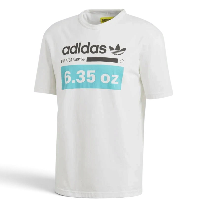 adidas Kaval GRP T-Shirt Men's Cloud White/Hir Aqua DH4973 Size M Secondary image