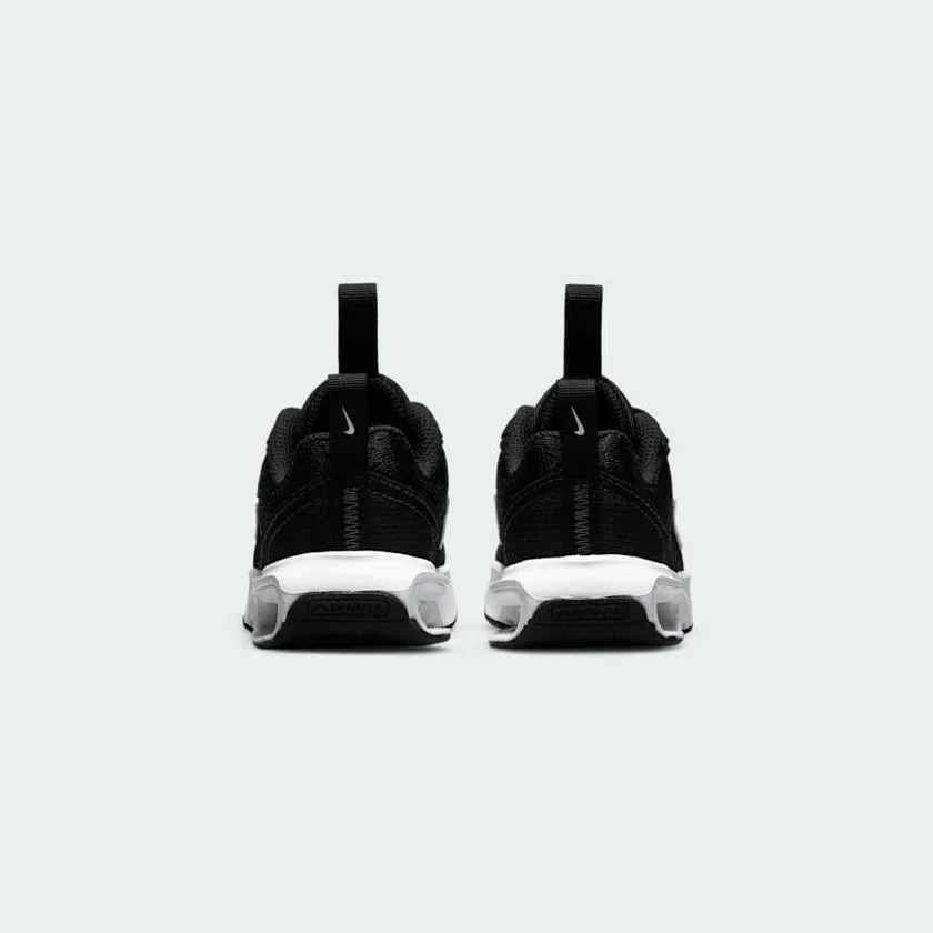 Nike Air Max Intrlk Lite Toddlers Shoes DH9410-002 back view showing pull tab and heel shape