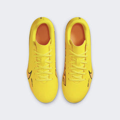 Nike Mercurial Vapor 15 Club Juniors Boots DJ5958-780 top view showing lacing system and tongue design