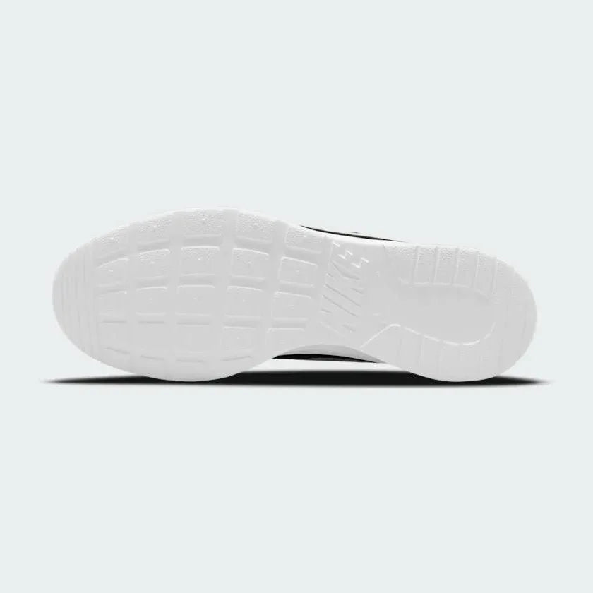 Nike Tanjun Men's Trainers DJ6258 outsole with textured grip pattern in solid black