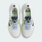 Nike Juniper Trail 2 Women's White Trail Shoes DM0821-103 top view showing lace-up closure, padded collar, and breathable mesh tongue