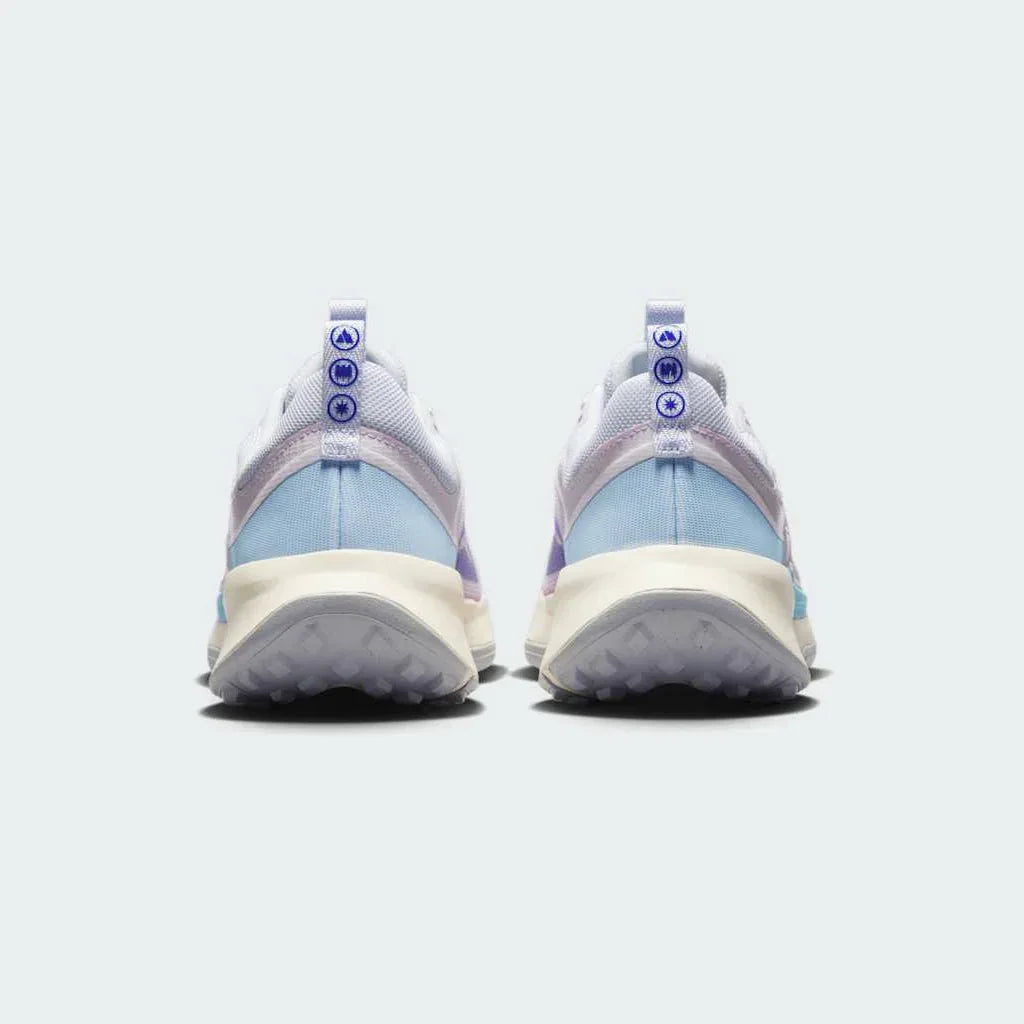 Nike Juniper Trail 2 Women's Running Shoes DM0821-600 back view showing heel pull tab and collar padding