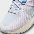Close-up of Nike Juniper Trail 2 Women's Running Shoes DM0821-600 mesh texture, laces, and eyelets