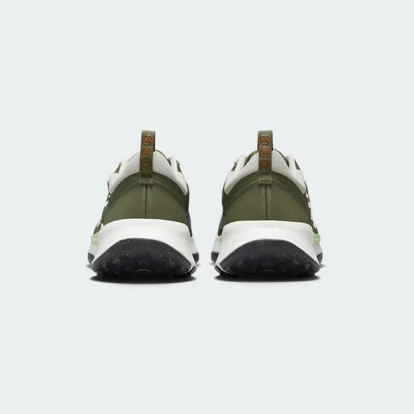 Nike Juniper Trail 2 Next Nature Men's Trainers DM0822-200 back view showing reinforced heel and pull tab for easy on-off