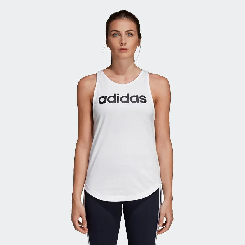 tradesports.co.uk Adidas Women's Linear Tank Top DP2360 Main image