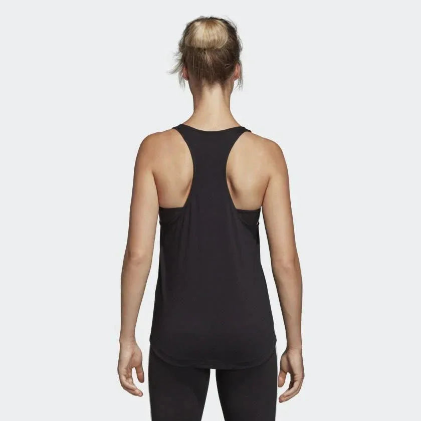 Adidas Women's Linear Loose Tank Top Black DU7003 Size XS Secondary image