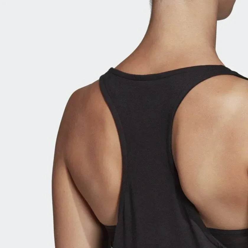 tradesports.co.uk Adidas Women's Linear Loose Tank Top DU7003