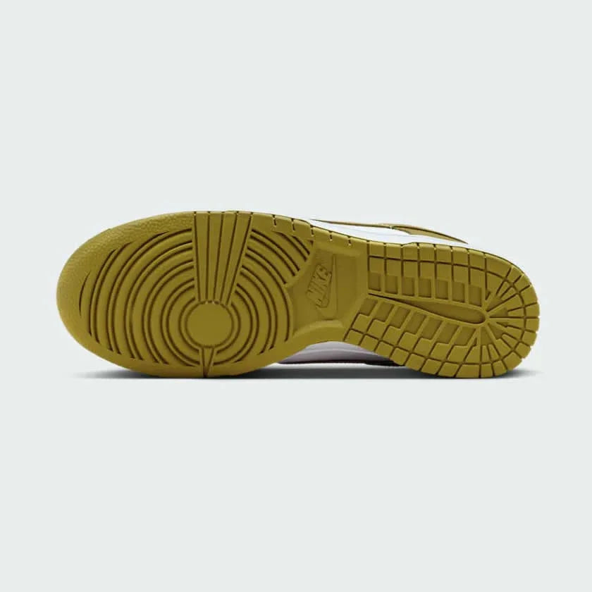Nike Dunk Low Retro Men's White Leather Trainers DV0833 105 Secondary image