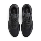 Top-down view of a pair of Nike Lunar Roam Men's trainers in dark smoke grey, highlighting the lace-up closure and integrated Magwire cables.