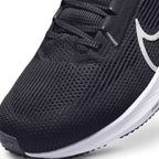 Details the micro-precision of the forefoot area, showing the open-pore engineered mesh toe box with "Est 1972" embossed outsole wrap, flat black laces, and bonded eyelet stays.