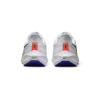 Nike Pegasus 39 Premium Men's White Running Shoes DX1627-100 back view showing heel support, reflective details, and pull tab