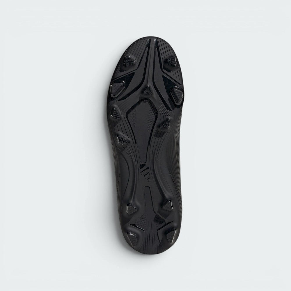 Displays the technical flexible ground studs designed for unreal traction on various pitches.