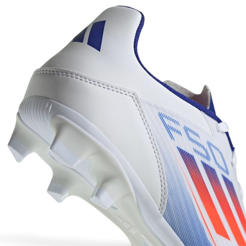 Zoom Looking at the Outsole and Midsole: Highlighting the FxG stud engineering and the high-quality Adidas branding.