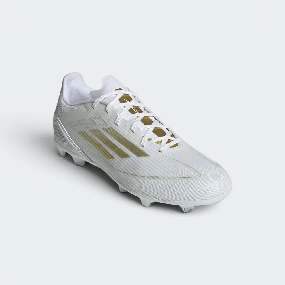Emphasising the low-profile aerodynamic silhouette and the professional finish of the synthetic leather panels.
