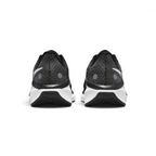 Focuses on the contoured shape of the padded ankle collar, highlighting the thick plush heel lining and the robust, wide footprint of the sole unit engineered for maximum landing stability.