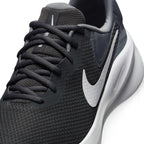 Macro focus on the forefoot and lacing area, detailing the fine mesh weave, matching dark laces, and structured eyestays.