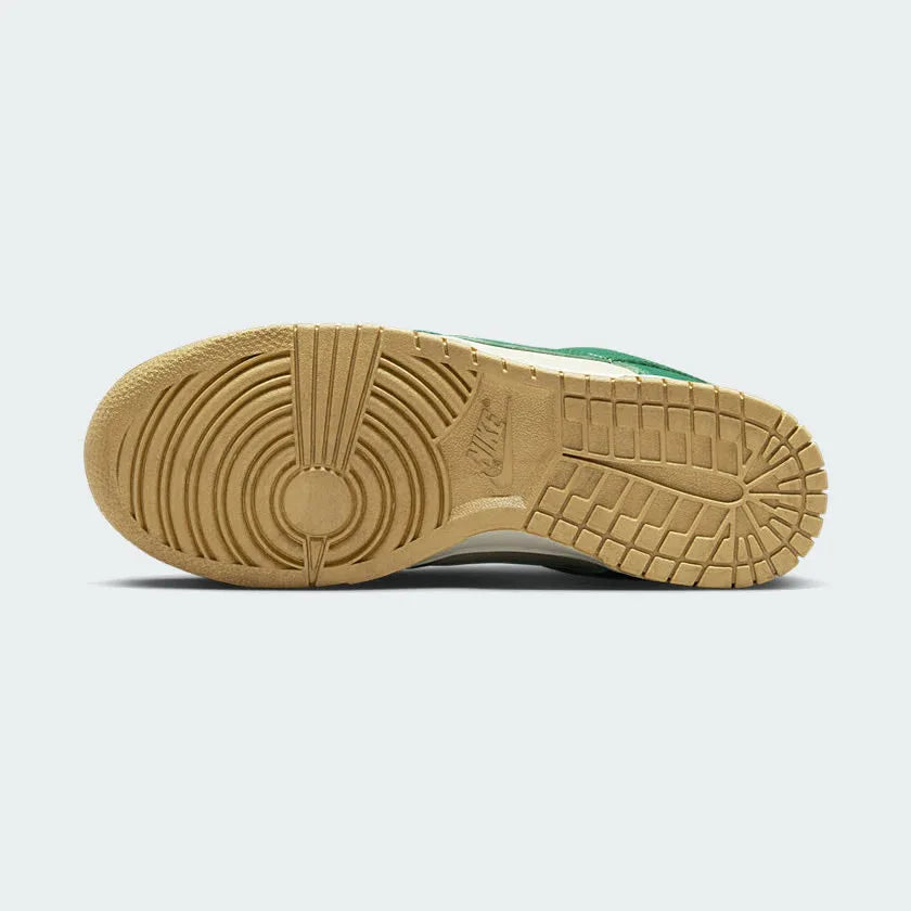Nike Dunk Low Women's Cream Leather Trainers FB7173 131 Secondary image