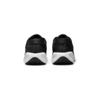 Rear view focusing on the structured black heel support and the padded ankle collar for extra comfort.