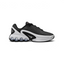 Nike Air Max DN Juniors Casual Trainers FB8987-003 side view showing sleek black upper and visible Air cushioning