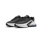Nike Air Max DN Juniors Casual Trainers FB8987-003 angled view showing layered textures and sculpted midsole