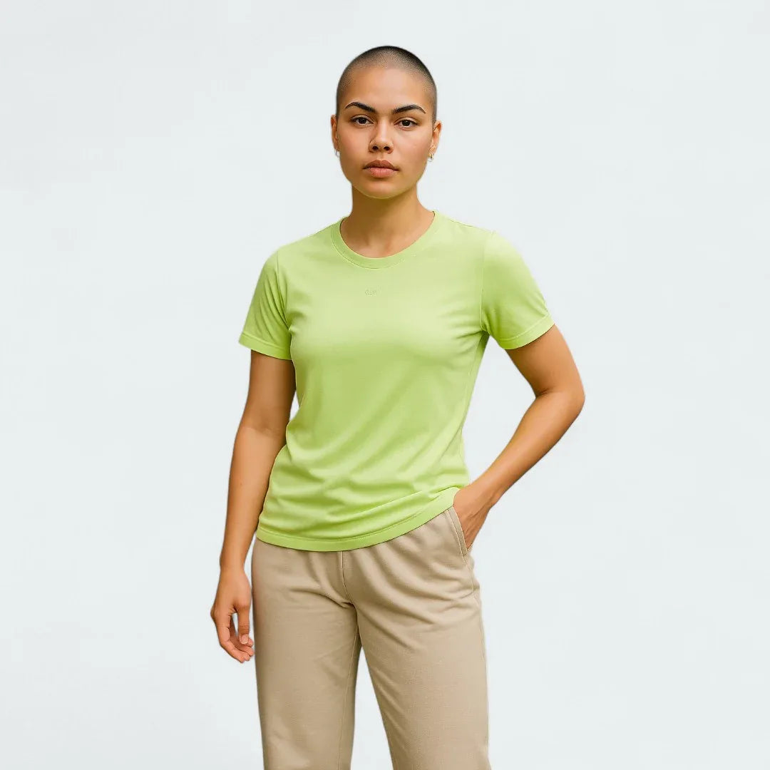 Adidas Women's Fitted Cotton T-Shirt FM1971 UK 10