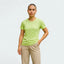 Adidas Women's Fitted Cotton T-Shirt FM1971 UK 10