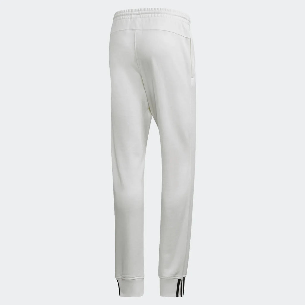 Displays the rear pocket and the quality of the waistband stitching.
