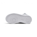 Nike Air Force 1 Mid EasyOn Juniors White FN1193-111 outsole with pivot-circle traction pattern