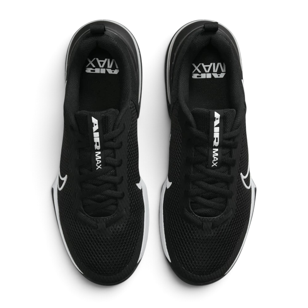 Focuses on the locked-in traditional lacing layout, displaying the perfect symmetry of the black mesh tongue, the tonal lace tracks, and the wide profile of the front toe box matrix.