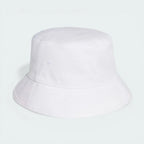 View from behind looking at the crown, showcasing the uniform rows of stitching that reinforce the brim.