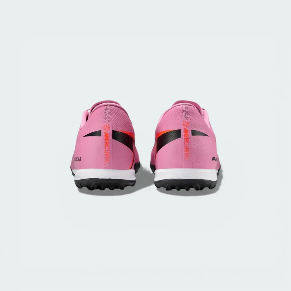 Rear view focusing on the heel structure and the cushioned insole entry designed for comfort and lockdown.