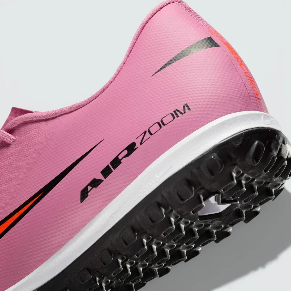 Rear view focusing on the heel structure and the cushioned insole entry designed for comfort and lockdown.