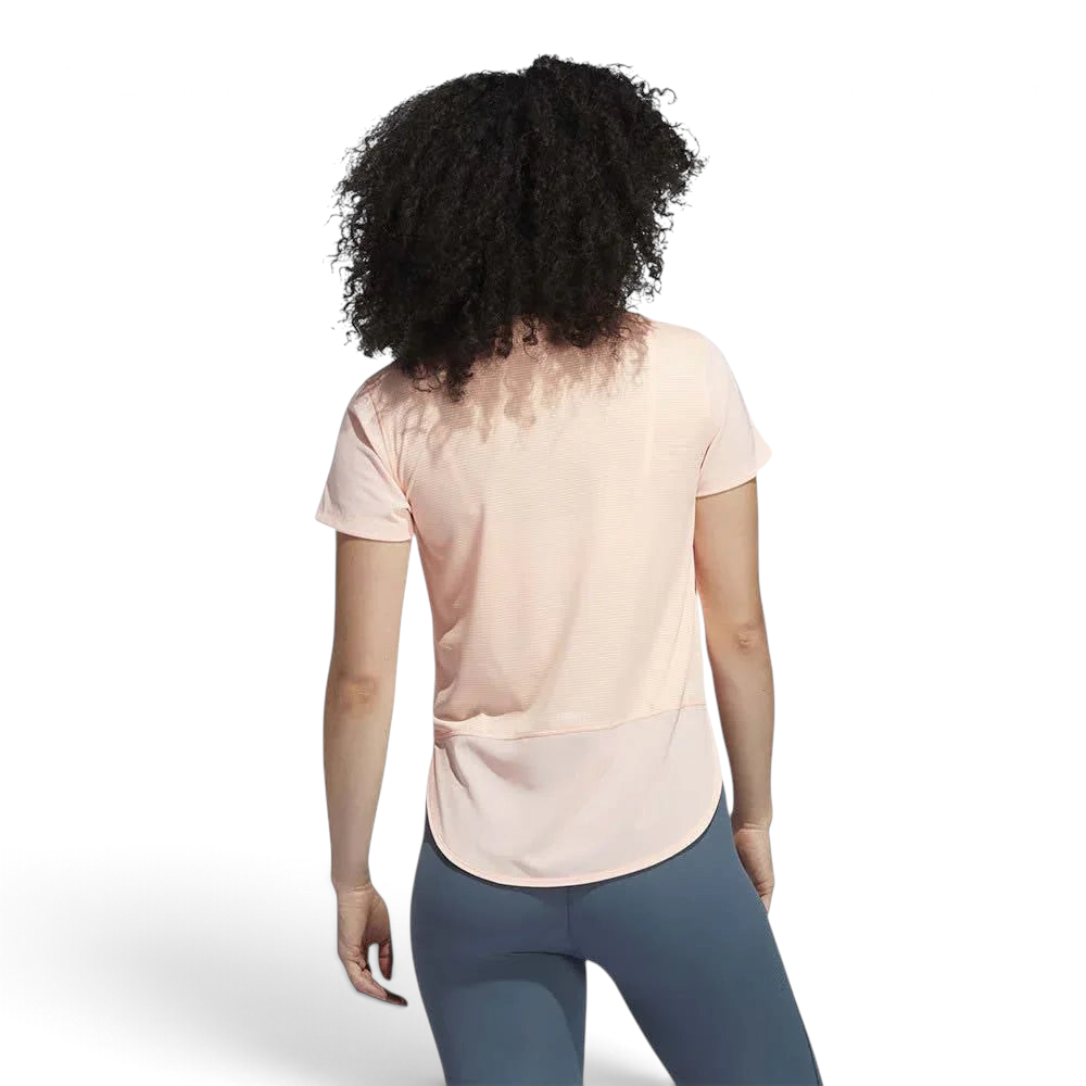 Adidas Women's Own The Run T-Shirt Haze Coral FS9836 Secondary image