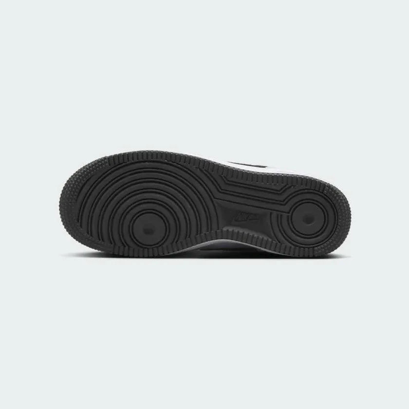 Nike Air Force 1 Juniors Grey Trainers FV5948-003 outsole with circular pivot point pattern and durable rubber grip