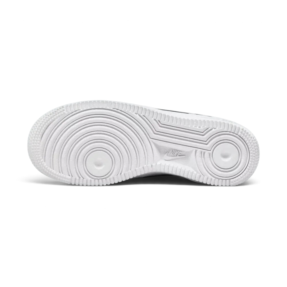 Nike Air Force 1 White Leather Juniors Trainers FV5948 101 Secondary image