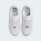 Focuses on the perforated toe box and the classic white lacing system.