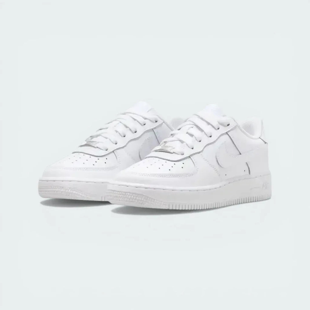Captures the crisp, "fresh out of the box" Triple White glow.