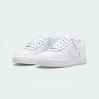 Captures the crisp, "fresh out of the box" Triple White glow.