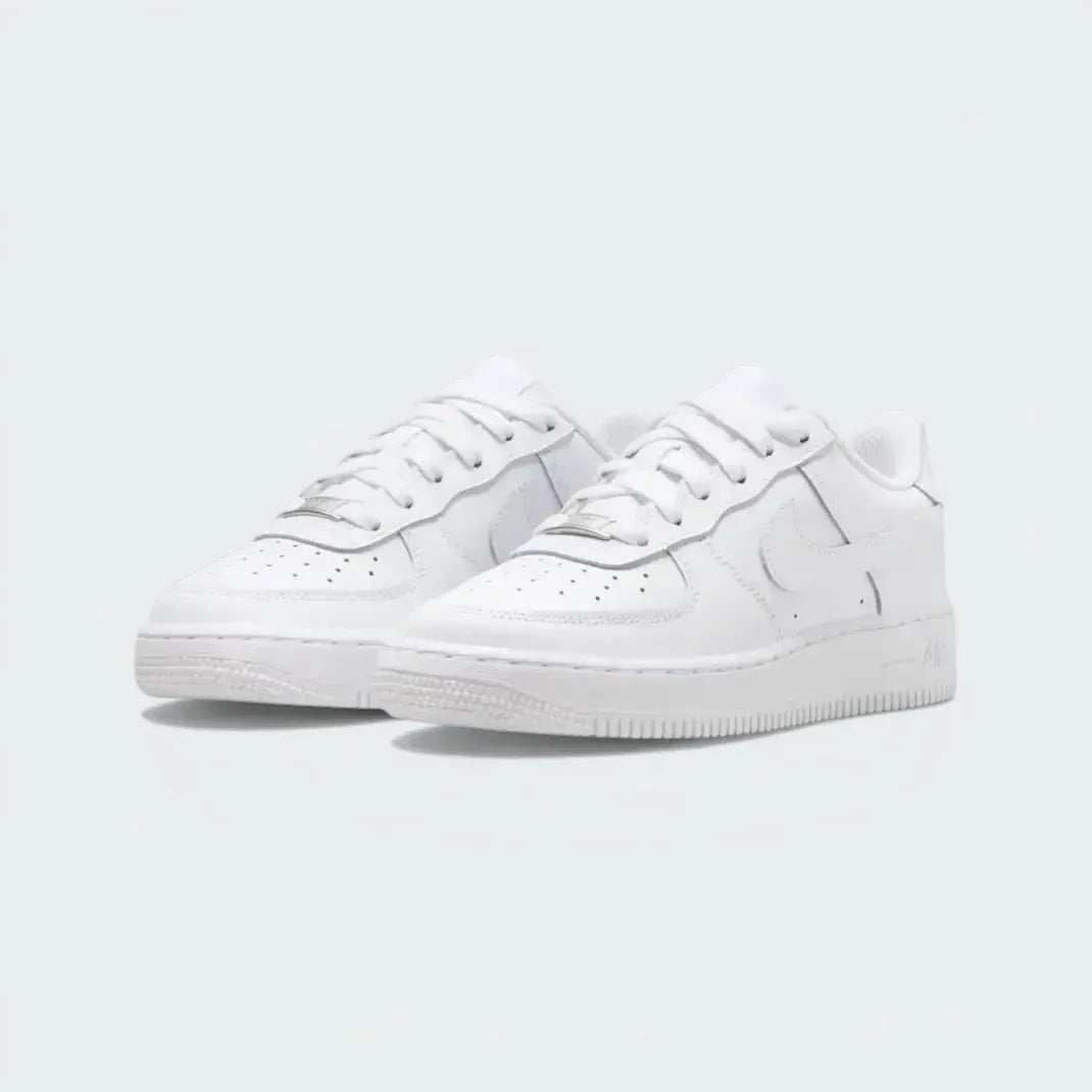 Captures the crisp, "fresh out of the box" Triple White glow.
