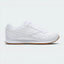 Highlights the high-velocity white design lines and the professional depth of the ripple gum sole.